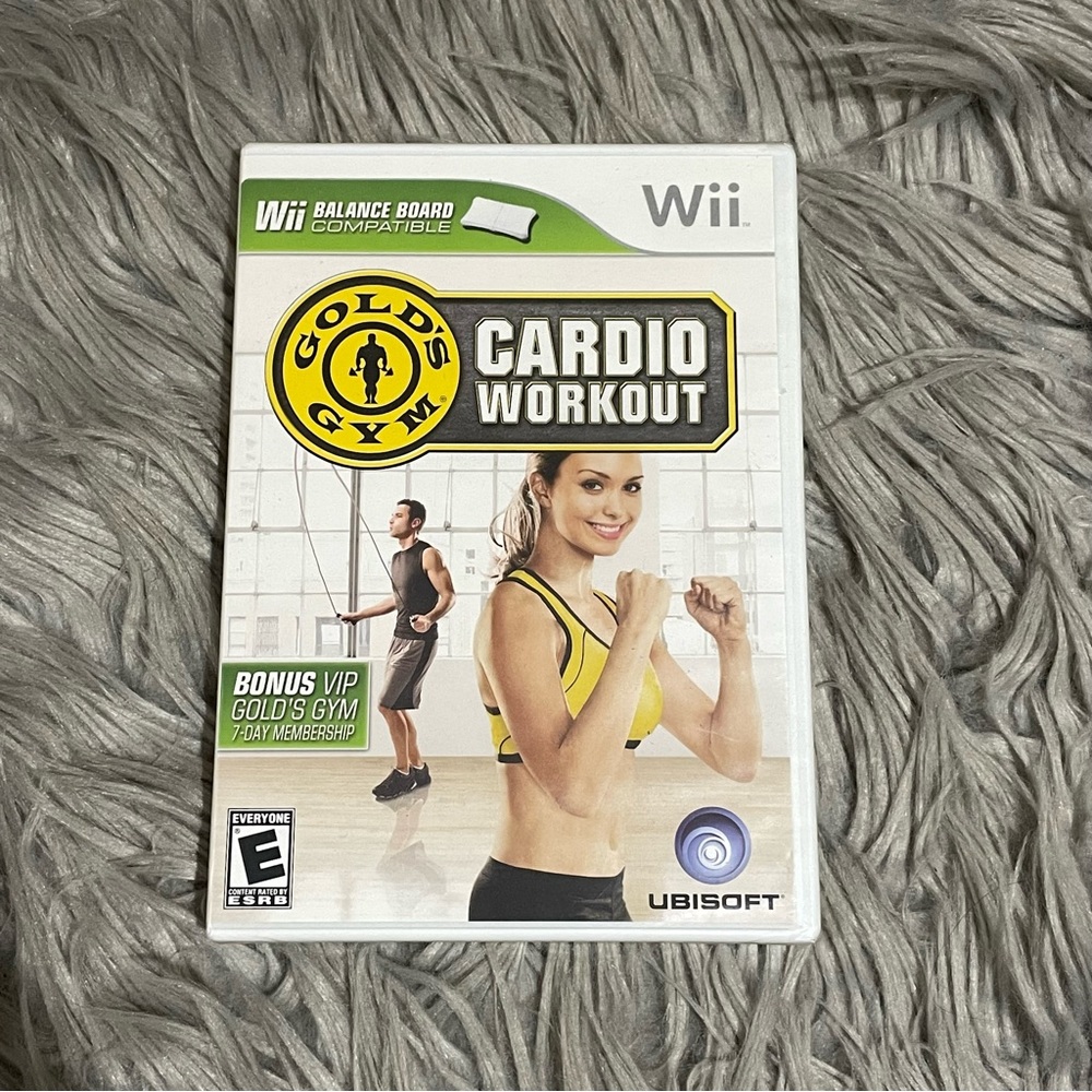 Gold’s Gym Cardio Workout Wii game